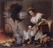 Bernardo Strozzi The Cook painting